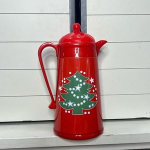 Vintage Waechterabach Christmas tree 1L Thermal Carafe Pitcher
